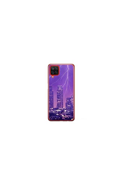 Atlas Custom case type Samsung Galaxy A22 5G, Purple Lightning, , S1D1M0354