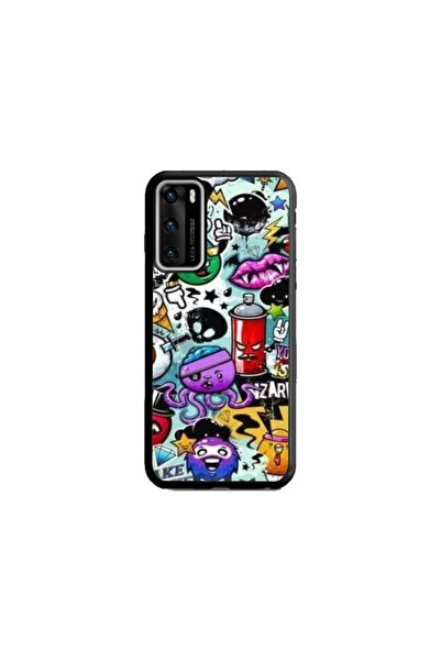Atlas Husa personalizata tip carcasa Huawei P40 Lite, Grafitti, , S1D1M0289