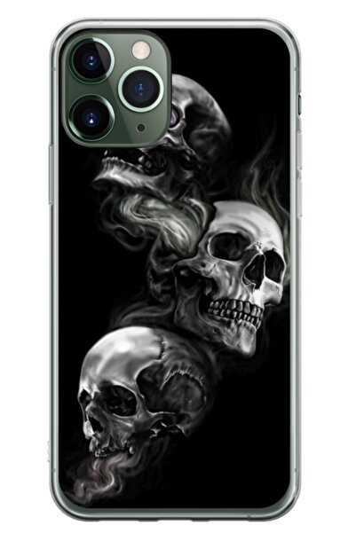 Atlas Husa personalizata tip carcasa Apple iPhone 11 Pro Max, Skulls, , S1D1M...