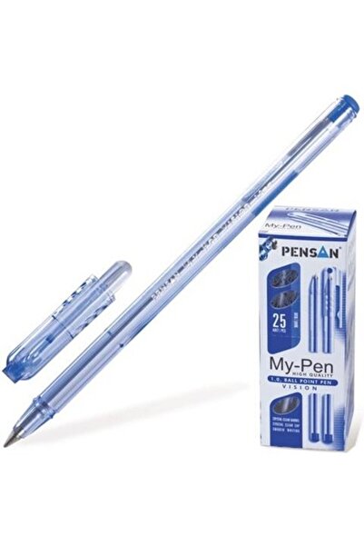 Pensan My-Pen Ballpoint Pen Blue 5 Pieces