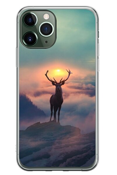 Atlas Husa personalizata tip carcasa Apple iPhone 11 Pro, Antlers, , S1D1M0303