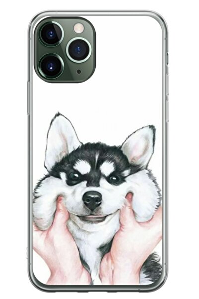 Atlas Husa personalizata tip carcasa Apple iPhone 11 Pro, Fluffy Dog, , S1D1M...