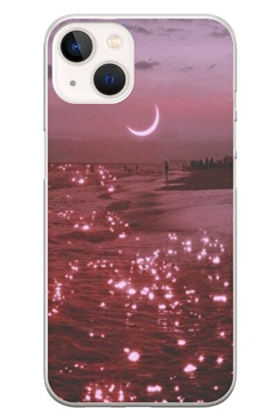 Atlas Husa personalizata tip carcasa Apple iPhone 13 Mini, Pink Sky, , S1D1M0129