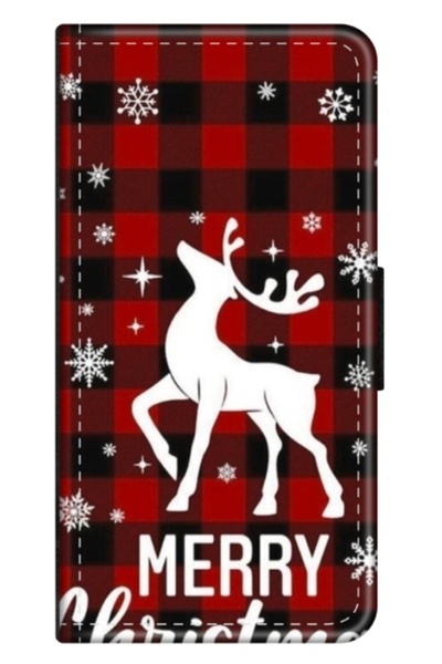 Atlas Εξατομικευμένη θήκη βιβλίου Xiaomi Redmi Note 10S, Merry Christmas Rein...