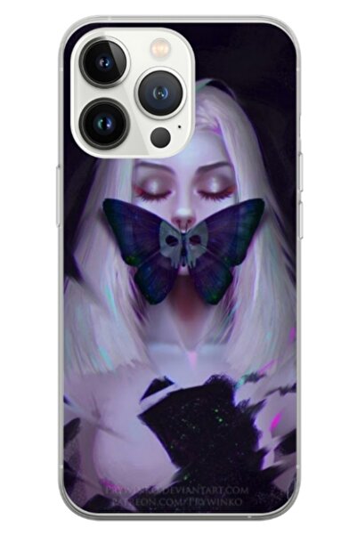 Atlas Husa personalizata tip carcasa Apple iPhone 13 Pro Max, Butterfly Mouth...