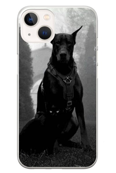 Atlas Husa personalizata tip carcasa Apple iPhone 15, Doberman, , S1D1M0018