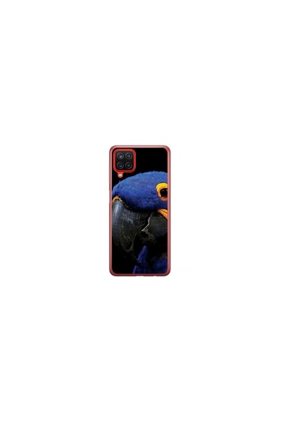Atlas Husa personalizata tip carcasa Samsung Galaxy A22, Blue Parrot, , S1D1M...