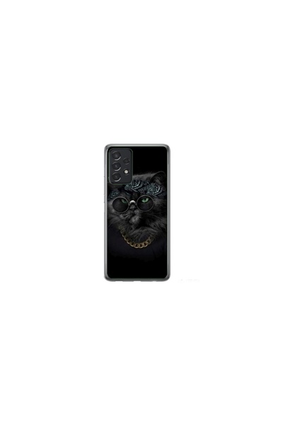 Atlas Εξατομικευμένη θήκη τύπου Samsung Galaxy A32 5G, Black Cat 4, , S1D1M0097
