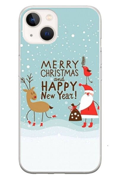 Atlas Husa personalizata tip carcasa Apple iPhone 13 Mini, Happy Christmas and New Year, , S1D1M0047