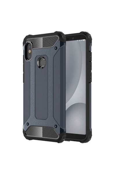 Atlas Θήκη για XIAOMI RedMi S2 - TPU Luxury Armor TSS, Ναυτικό Μπλε