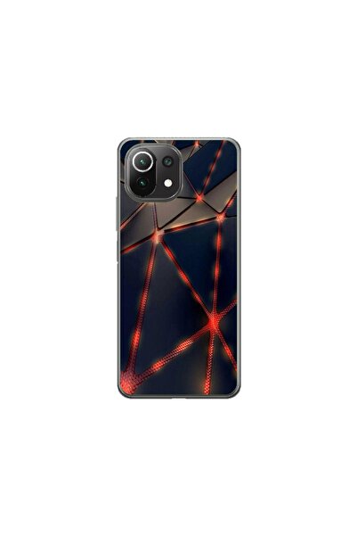 Atlas Персонализиран калъф тип Xiaomi Mi 11 Lite 5G, Лавови триъгълници, , S1...