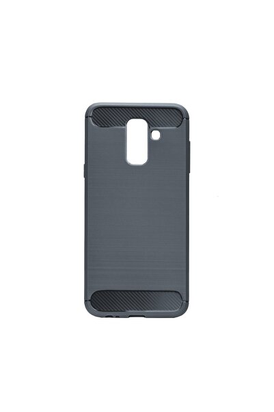 Atlas Θήκη για SAMSUNG Galaxy A6 Plus 2018 - Luxury Carbon TSS, Navy Blue