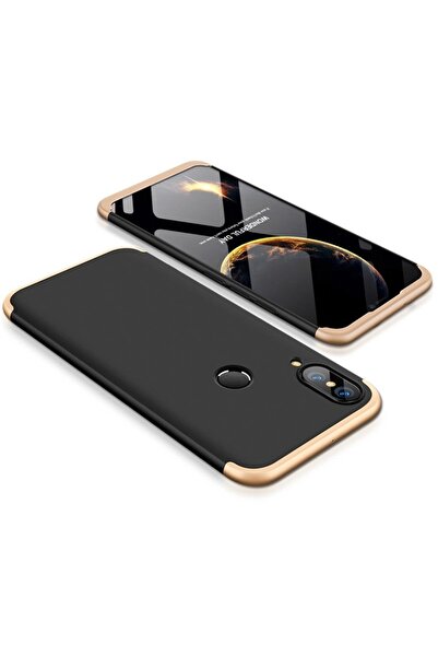 Atlas Husa HUAWEI P20 Lite - 360 Grade (Negru cu Auriu)
