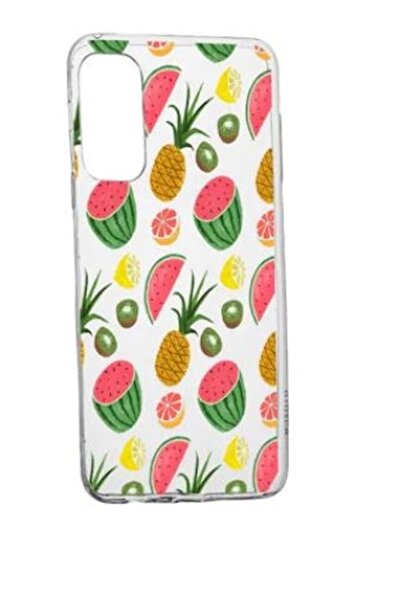 Atlas Μαλακή θήκη από σιλικόνη, συμβατή με Oppo A55 5G, ανανάς
