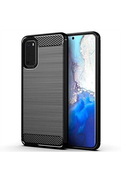 Atlas Husa SAMSUNG Galaxy S20 - Luxury Carbon TSS, Μαύρο