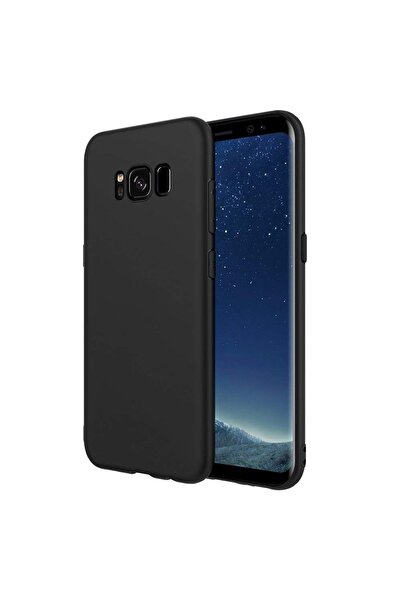 Atlas Калъф за SAMSUNG Galaxy S8 - луксозен тънък каучук TSS, черен