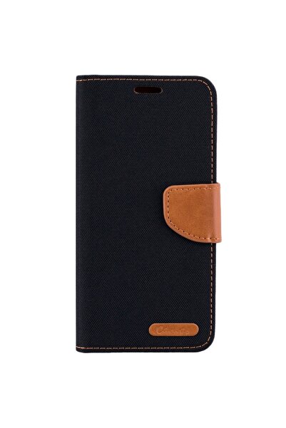 Atlas Huawei Mate 20 Lite - Τσάντα από καμβά τζιν, μαύρη