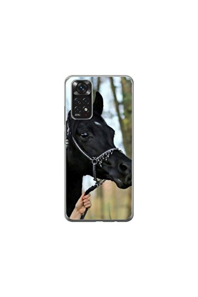 Atlas Husa personalizata tip carcasa Xiaomi Redmi Note 11, Black Horse, , S1D...