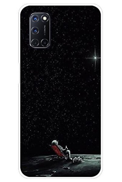 Atlas Husa din Silicon pentru Oppo A54 (5G) A74 (5G) A93 (5G), Cu vedere la s...