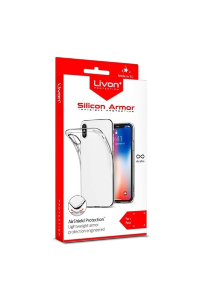 Atlas Husa ASUS ZenFone 5Z ZS620KL - Silicon Armor (Transparent) LIVON