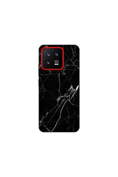 Atlas Husa personalizata tip carcasa Xiaomi 13, Black Marble, , S1D1M0229