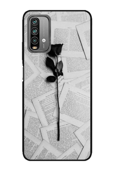Atlas Husa personalizata tip carcasa Xiaomi Redmi Note 9S, Black Rose, , S1D1M0021