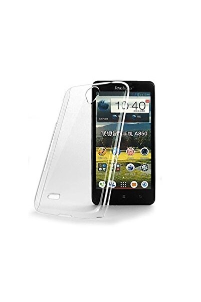 Atlas Θήκη για LENOVO A850+ - Πολυτελής λεπτή θήκη TSS, διαφανής
