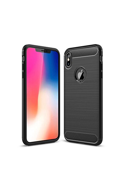 Atlas Husa APPLE iPhone X - Carbon (Negru) Forcell