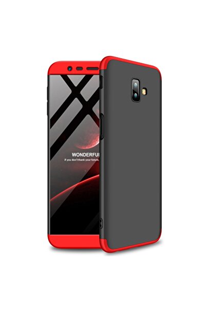 Atlas Θήκη SAMSUNG Galaxy J6 Plus 2018 - GKK 360 Full Cover (Κόκκινο/Μαύρο)