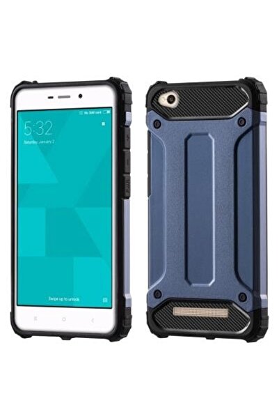 Atlas Husa Pentru XIAOMI RedMi 4A - TPU Luxury Armor TSS, Bleumarin