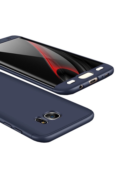 Atlas Θήκη SAMSUNG Galaxy S7 Edge - 360 μοίρες (ναυτικό μπλε)