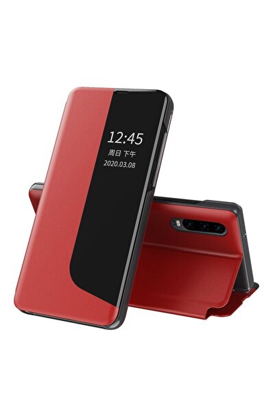 Atlas Θήκη για HUAWEI P30 Pro - Θήκη Leather View (Κόκκινη)