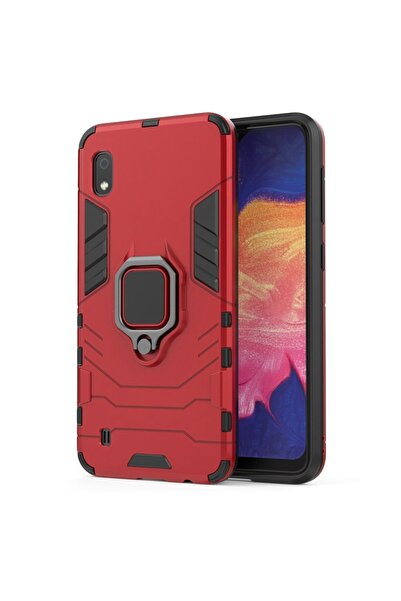 Atlas Husa SAMSUNG Galaxy A10 - Ring Armor (Rosu)