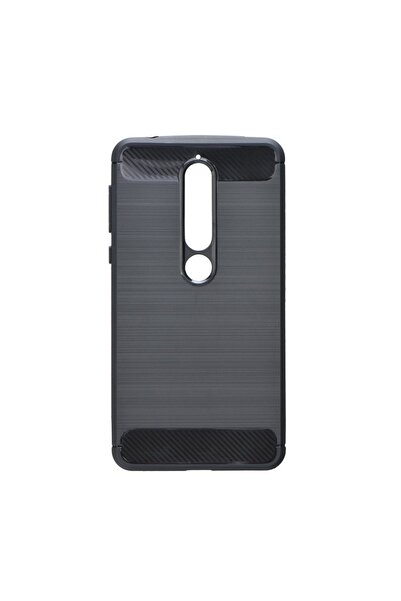 Atlas Husa NOKIA 6.1 (2018) - Luxury Carbon TSS, Negru