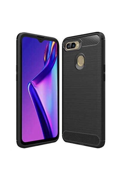 Atlas Husa OPPO A12 - Carbon (Negru) FORCELL
