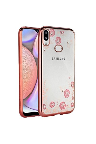 Atlas Θήκη SAMSUNG Galaxy A20s - Luxury Glare TSS, ροζ-χρυσό