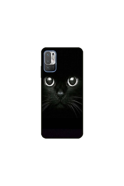 Atlas Προσαρμοσμένος τύπος θήκης Xiaomi Redmi 10 5G, Black Cat 1, , S1D1M0015