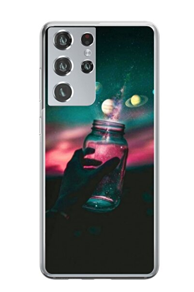 Atlas Εξατομικευμένη θήκη τύπου Samsung Galaxy S21 Ultra, Colorful 10, , S1D1...