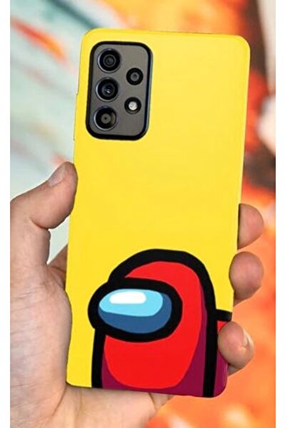 Atlas Husa compatibila cu Samsung Galaxy A52 model Among us Red Impostor, Sil...