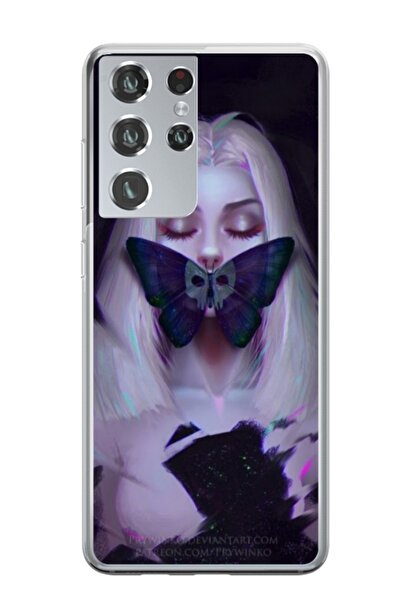 Atlas Προσωποποιημένη θήκη Samsung Galaxy S21 Ultra, Butterfly Mouth 1, , S1D...
