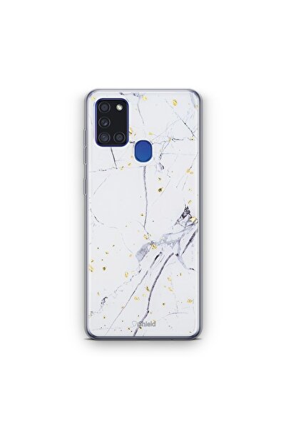 Atlas Husa SAMSUNG Galaxy A21s - Marble No1 (Alb) FORCELL