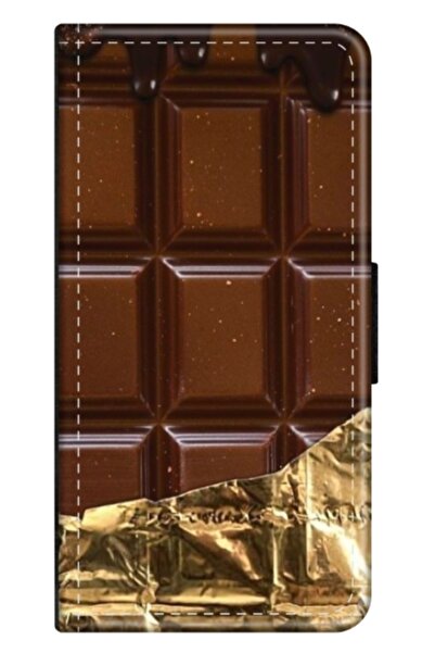 Atlas Husa personalizata tip carte pentru Samsung Galaxy A12, model Chocolate...