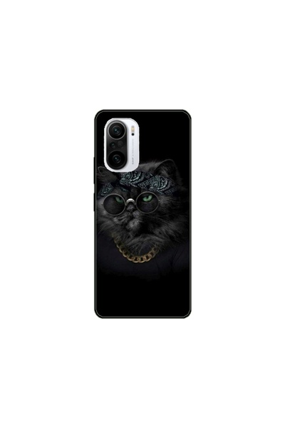 Atlas Εξατομικευμένη θήκη τύπου Xiaomi Redmi 11T Pro, Black Cat 4, , S1D1M0097