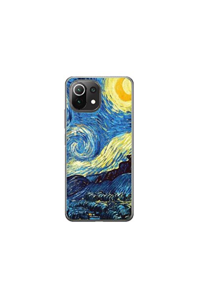 Atlas Husa personalizata tip carcasa Xiaomi Mi 11, Van Gogh, , S1D1M0238