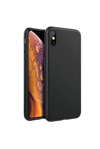 Atlas Husa APPLE iPhone XS Max - Πολυτελής λεπτή ματ θήκη TSS, μαύρη