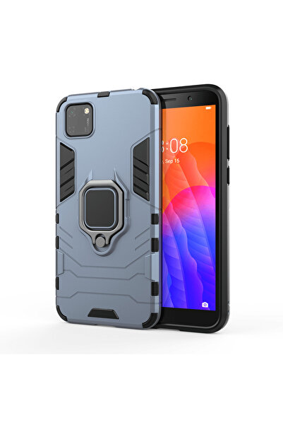 Atlas Husa HUAWEI Y5p - Ring Armor (Bleumarin)