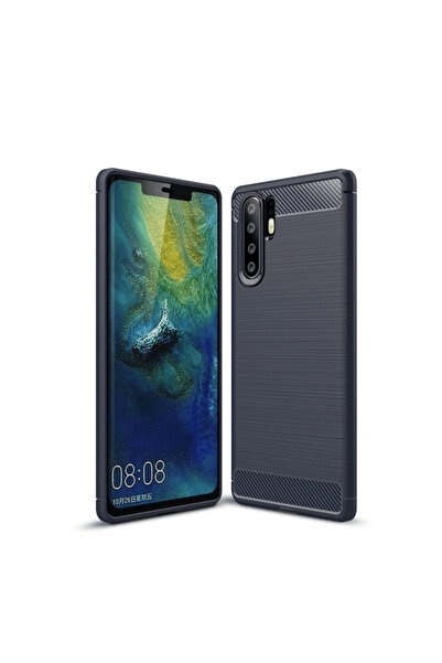 Atlas Husa HUAWEI P30 Pro - Luxury Carbon TSS, Bleumarin