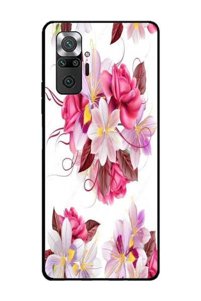 Atlas Εξατομικευμένη θήκη τύπου Xiaomi Redmi Note 10, Λουλούδια 4, , S1D1M0040