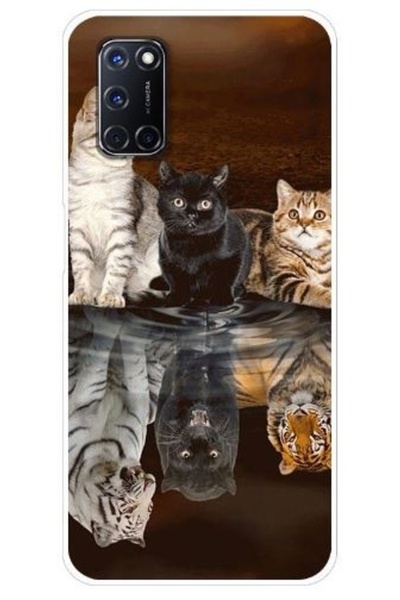 Atlas Θήκη σιλικόνης για Oppo A54 (5G) A74 (5G) A93 (5G), παρελθόν και μέλλον