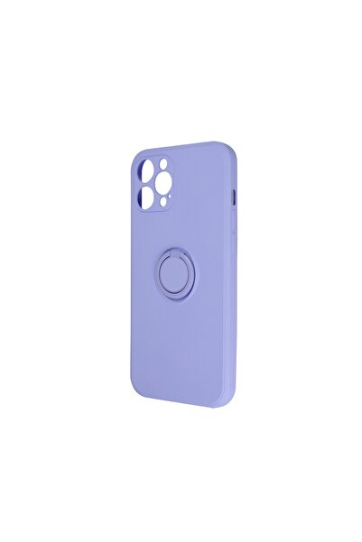 Atlas Husa pentru APPLE iPhone 13 - Ring Silicon Cover (Lila)